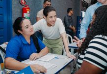 Raquel Lyra comanda o 3º Feirão de Empregos no Recife e comemora desempenho do Estado na geração de postos de trabalho