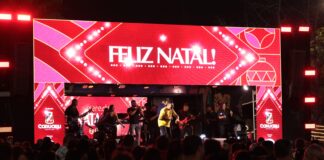 Primeira noite da 4ª Seresta Natalina lota Estação Ferroviária com público de todas as idades