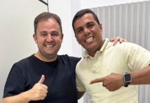 Anderson Luiz recebe apoio do vereador Manoel dos Fogos de Sairé