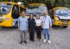 Entrega de ônibus escolares reforça frota da rede estadual de Pernambuco