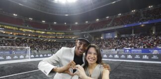 Raquel Lyra prestigia final do X1 Brazil na Arena de Pernambuco, em palco histórico do esporte