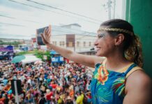 Raquel Lyra percorre Pernambuco durante o Carnaval 2026