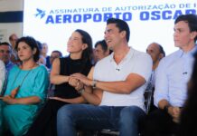 Rodrigo Pinheiro e Raquel Lyra anunciam início das obras do novo Aeroporto de Caruaru
