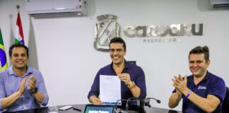 Prefeito Rodrigo Pinheiro efetiva doação de terreno para a Rodrigues Colchões