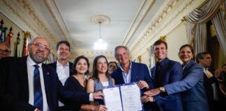 Raquel Lyra assina concessão parcial da Compesa para impulsionar o maior investimento em saneamento da história de Pernambuco