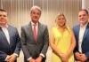 Fernando Monteiro recebe Renata Senna e articula homenagem aos 40 anos da Abracen