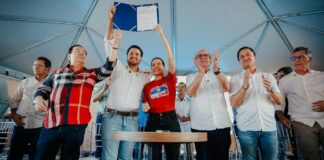 Em Calçado, Raquel Lyra entrega a 280ª cozinha comunitária do Estado, dois ônibus escolares e anuncia a pavimentação de diversas ruas do município