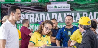 Débora Almeida celebra anúncio de pavimentação em Belo Jardim