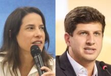 Quaest em PE: Raquel Lyra passa à frente, com 43%, e João Campos tem 37% no 1º turno