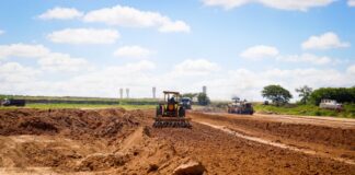 Obras do aeroporto de Caruaru avançam em nova etapa