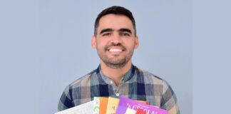 Manoel Cavalcante, poeta potiguar, lança livros na Acaccil, em Caruaru, nesta quinta-feira (20)