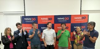 Partido NOVO oficializa apoio a candidatura de Mendonça ao Senado