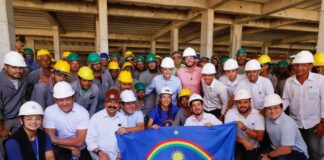 Raquel vistoria obras no Sertão e acompanha avanço do Hospital da Mulher em Serra Talhada