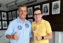 Raffiê declara apoio a Carlos Santana (Novo) como segundo senador