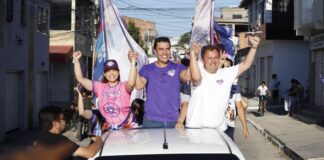 Em carreata, Anderson Luiz ressalta que será o deputado do povo de Caruaru