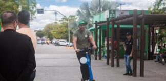 Caruaru reforça orientações para uso seguro dos patinetes elétricos
