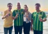 Em Caruaru, Raffiê recebe Alfredo Gaspar, candidato a vice-presidente na chapa com Flavio Bolsonaro
