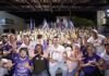 Ao lado de Rodrigo Pinheiro, Anderson Luiz e Fernando Monteiro fazem grande caminhada por bairros de Caruaru