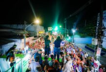 Em grande caminhada em Moreno, Raquel destaca o maior investimento da história da cidade
