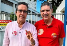 Maurício Rands e João Paulo reforçam importância da doação de sangue em vídeo durante agenda política