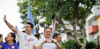 Anderson Luiz destaca força do time de Raquel na Caminhada 55