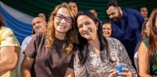 Débora Almeida celebra o 7 de Setembro e reforça parceria política com prefeita de Tacaimbó