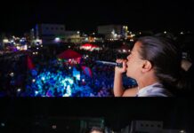 Raquel é recebida por multidão em Santa Cruz do Capibaribe