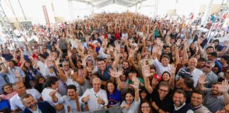 Em Caruaru, Raquel Lyra entrega 480 apartamentos dos residenciais Novo Baraúna Sul 1 e 2 em parceria com o Governo Federal