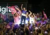 Raquel Lyra encerra campanha com carreata histórica em Caruaru