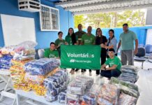 Colaboradores da Neoenergia arrecadam quase 400 quilos de alimentos para entidade social de Caruaru