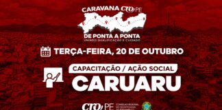 Caravana do CRO-PE levará capacitação e ação social a Caruaru nesta terça-feira (20)